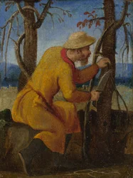 今月の労働者数：3月、c。 1580