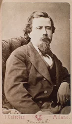 Amilcare Ponchielli（1834-1885）イタリアの作曲家の肖像