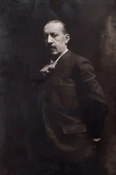 フランスの作曲家シャルル・マリア・ウィドール（1845-1937）の肖像画
