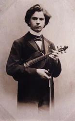 ヤン・クーベリック（1880-1940）の肖像 チェコのヴァイオリニスト、作曲家