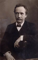 リヒャルトシュトラウス（1864-1949）ドイツの作曲家の肖像。
