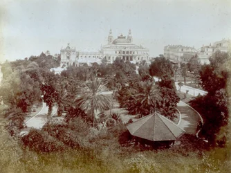 モンテカルロのカジノに併設されたブーレングラン庭園