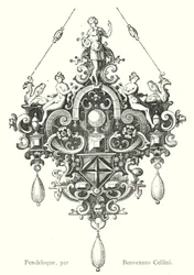 ベンヴェヌート・チェッリーニ作「ペンデロック」（彫刻