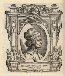 フィレンツェ出身のイタリア人画家、フランチェスコ・ペセリーノの肖像