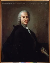Gianandrea Fioroni（1716-1778）イタリアの作曲家の肖像