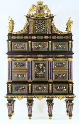 バドミントン・キャビネット、1720-32年頃