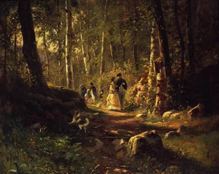 森の散歩、1869