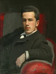 アーティストの息子、アナトリー・クラムスコイの肖像、1882