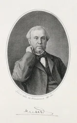 Nikolay Alexeyevich Milyutin 1818-1872、1883の肖像