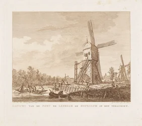 リールダムのポントと遠くのヒューケラムの眺め