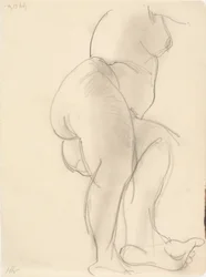 寝そべる女性モデル