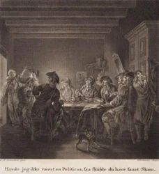 政治投手. 「もし私が政治家でなかったら、あなたは恥じていたはずです。」 Lorentzens Holberg Gallery にちなんだ彫刻。