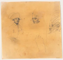 おとり捜査の準備: フリードリヒ大王、ポツダムでのレビューの後、家に帰る