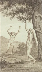 Ewaldの「アダムとイブ」の挿絵。 Ⅲ