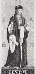 Henry VII（1457-1509）from &39;Illustrations of English and Scottish History&39; Vol I