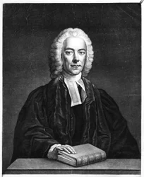 ジョン・ディクソンが刻んだジェームズ・ハーヴィー、1770年頃（メゾチント）