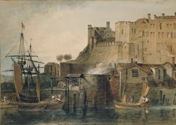 チェスター城、c1805