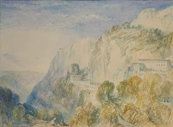 レバノン山と聖アントニオ修道院（1832-1834年頃