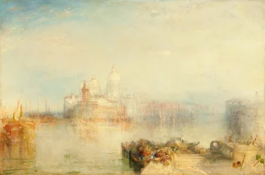 ドガーナとサンタ・マリア・デッラ・サルーテ、ヴェネツィア、1843年。