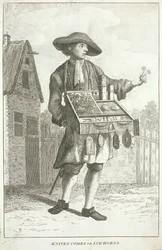 「Knives Combs or Ink-horns」、Cries of London、c1750