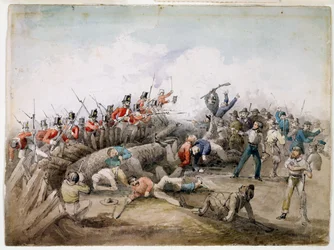 ユーレカストッケードの暴動、オーストラリア、バララット、1854年