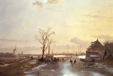 冬の情景、1853