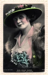 ビリー・バーク1886-1970、アメリカの女優、20世紀初頭。