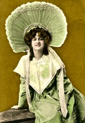 マリー・スタッドホルム 1875～1930年、英国の女優、20世紀初頭。