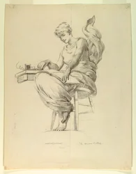 The Morse Code, Study for "Electricity as Applied to Commerce", Manufactures and Liberal Arts Building, World