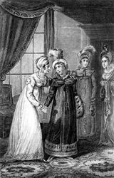 陛下とシャーロット王女の最後のインタビュー、1820年。