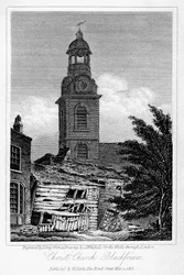 キリスト教会、ブラックフライアーズ、サザーク、ロンドン、1817年。