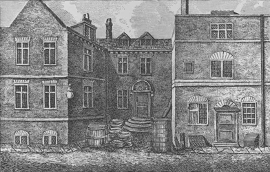 Monteagle House、Near St. Saviors Church、Southwark、1808、1912