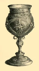 ココナッツカップ、c1585、1881年。