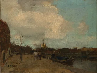 カナルサイド。