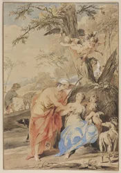 木星とムネモシュネ、1733