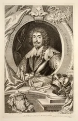エドワードサックビルの肖像画、「イギリスの著名な人物の頭」のイラスト、パブ。ナップトン、ロンドン1742