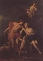 ヴィーナスとアドニス、1740