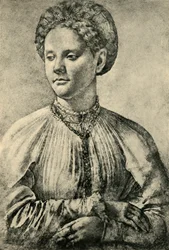 女性の肖像、c1515-1557、1943年。