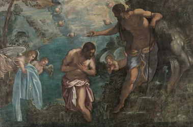 キリストの洗礼、1580年代