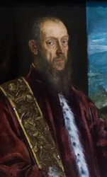 ヴィンチェンツォ・モロシーニの肖像 1575-80年頃 油彩・カンヴァス