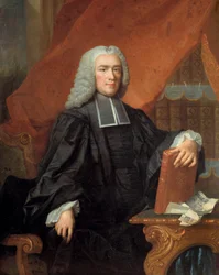 Nicolas Rene Berryer (1703-1762) 警部補の肖像 Jacques Francois (Jacques-François) Delyen (1684-1761) による絵画 18世紀 日。1,05x1,38 m Troyes, musee des Beaux Arts - Nicolas Rene Berryer (1703-1762) Lieutenant General oのポートレート