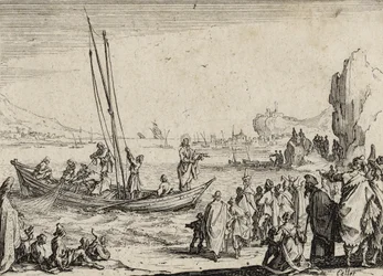 イエス、海で説教、1635
