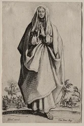 救世主イコンの聖母マリアの聖人/Les Grands Apôtres (大使徒): La Sainte Vierge (聖母)