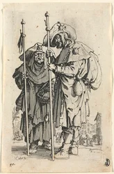 乞食：二人の巡礼者c。 1623年。
