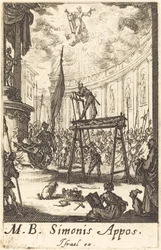 聖シモンの殉教、c。 16341635。