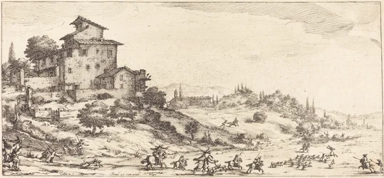 スタッグハント、おそらくc。 1630年。