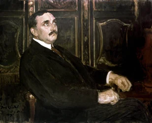 フランスの作家で外交官のポールクローデル、1919年