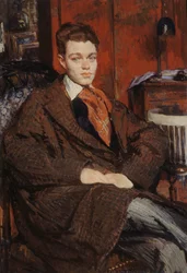 ルネ・クレーベルの肖像 1900-1935, 1928.