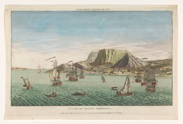 南アフリカの喜望峰の眺め Cap de Bonne Esperance (オブジェクトのタイトル)