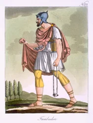 ラブロスによって彫刻された &39;L&39;Antique Rome&39;からの実例、1796年に出版された
